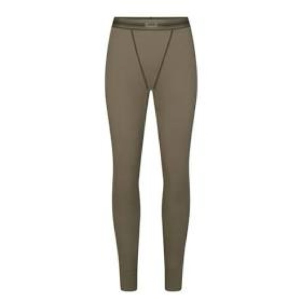 SKIMS COTTON RIB LEGGING ARMY - S / NWOT